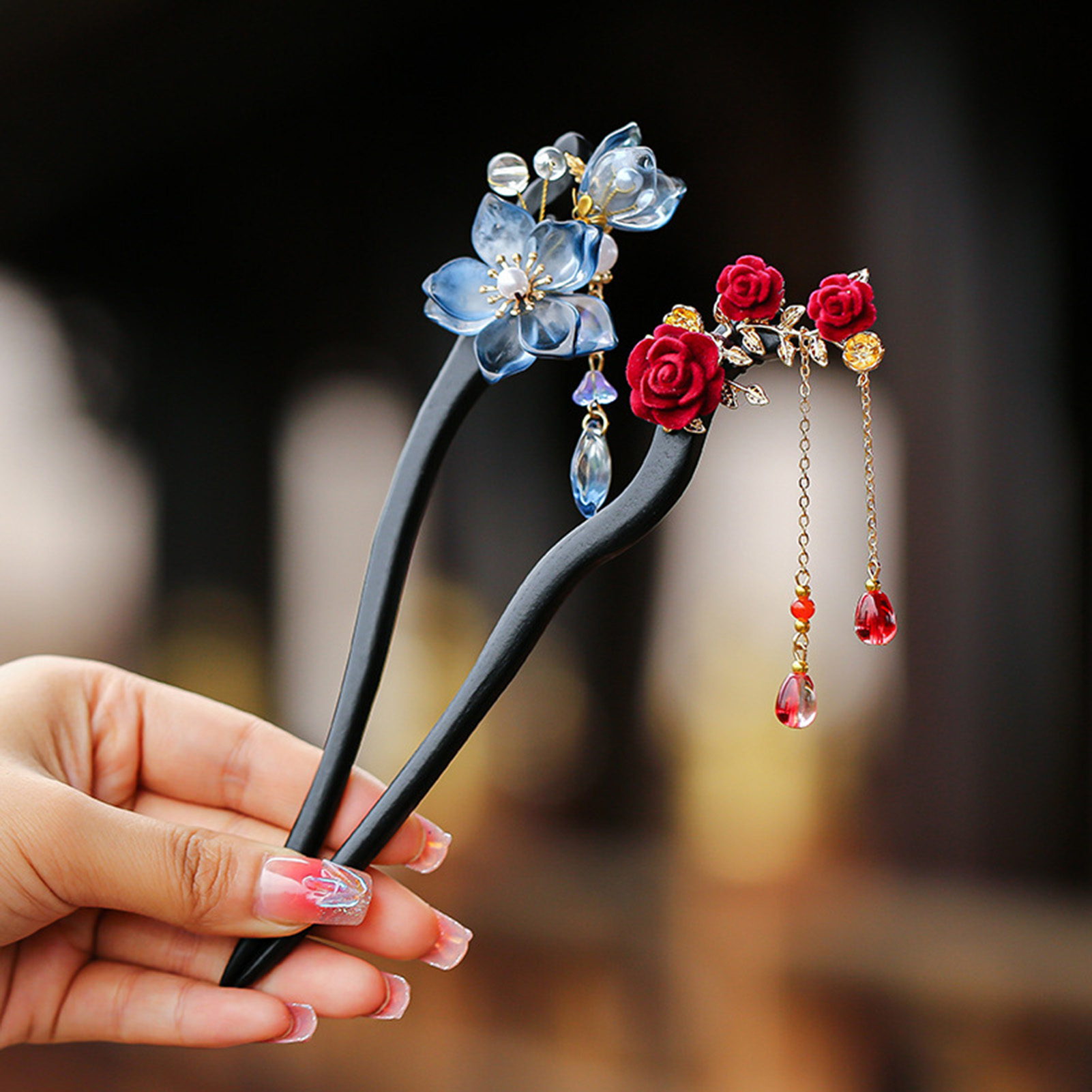 Supply Florist - Grampo de Cabelo Estilo Chinês com