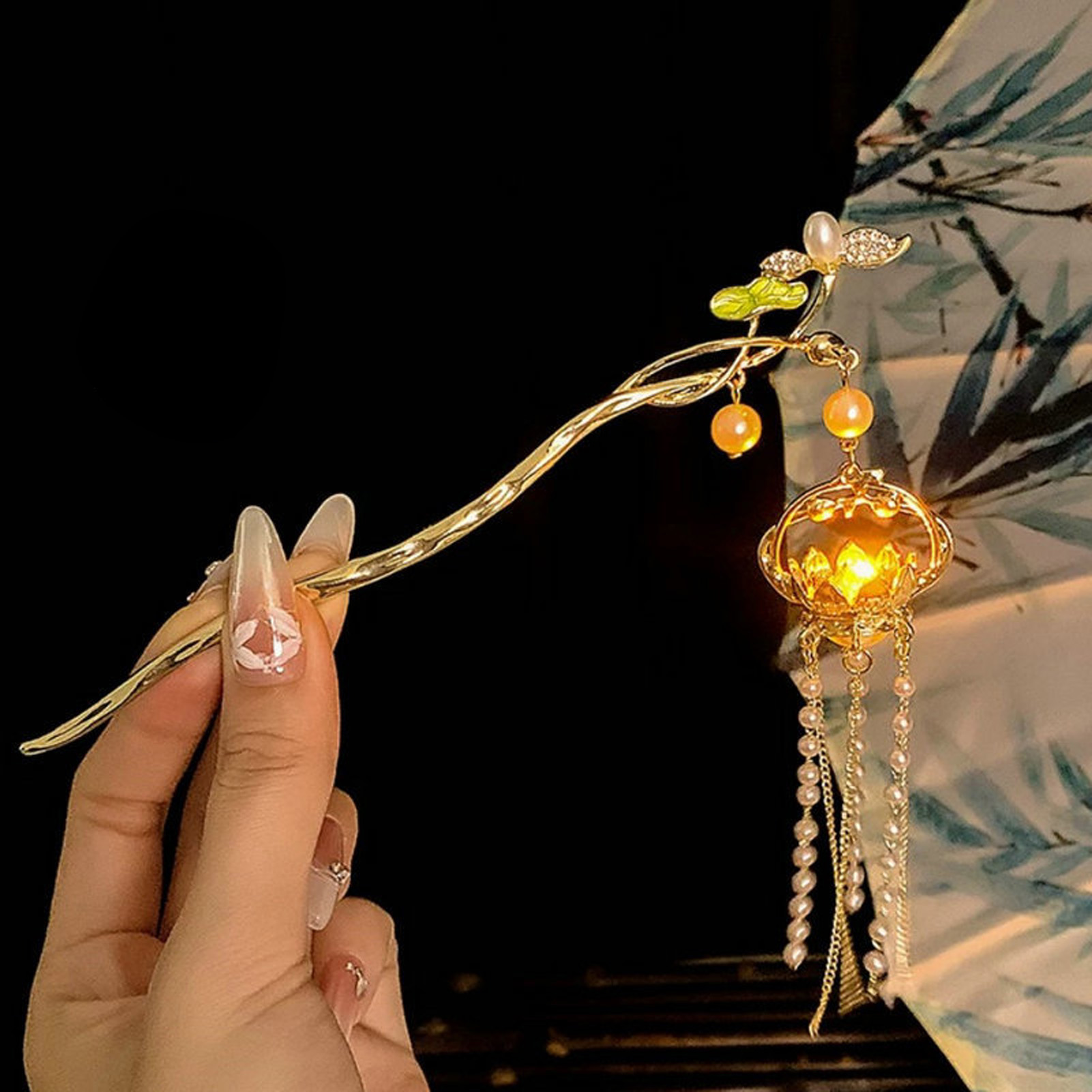 Grampo de Cabelo Luminoso com  - Supply Florist avaliação e preço