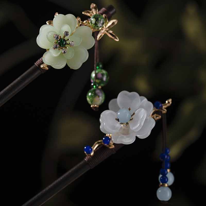 1pc de madeira hairpin headdre - Supply Florist avaliação e preço