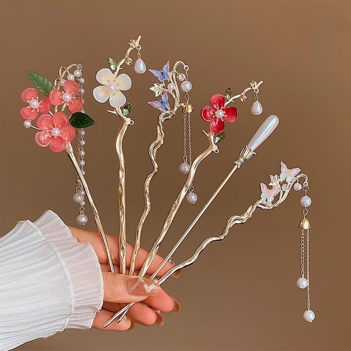 2025 nova flor hairpin para mu - Supply Florist avaliação e preço